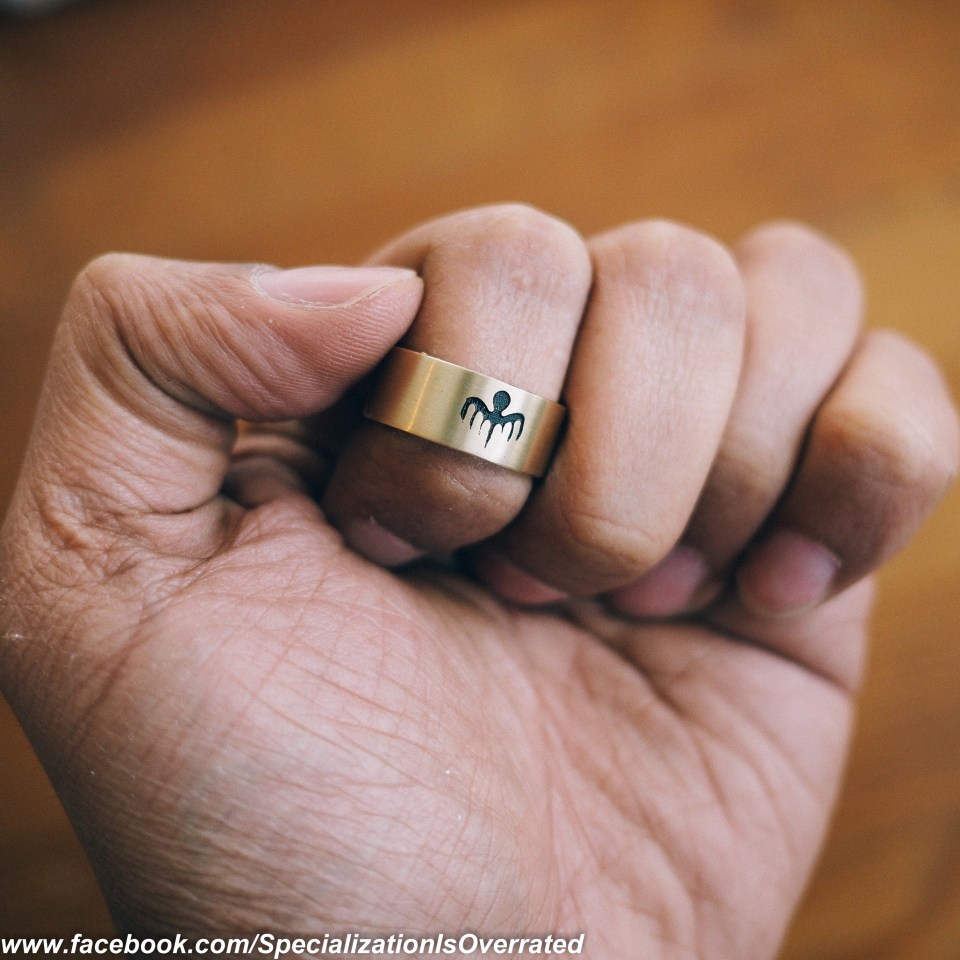 #spectre ring diy by #specializationisoverrated